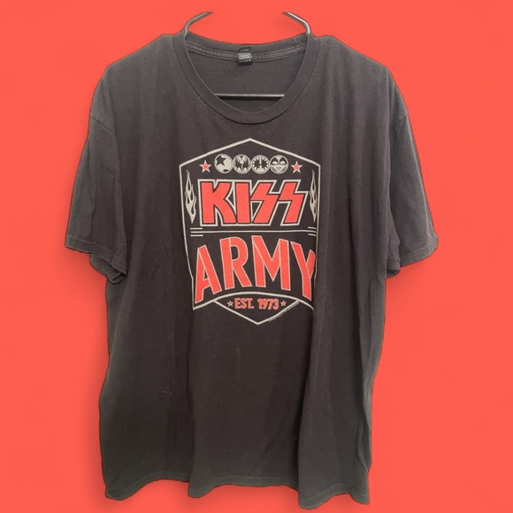 KISS ARMY band t shirt - Picture 1 of 1